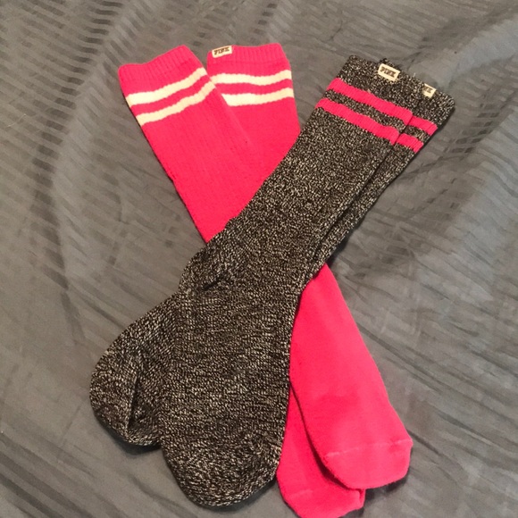 PINK Victoria's Secret Accessories - VS PINK sock bundle